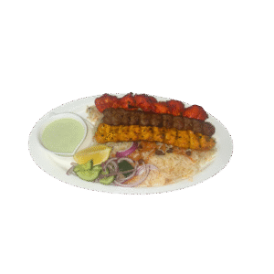 Mix Kebab Plate + Rice