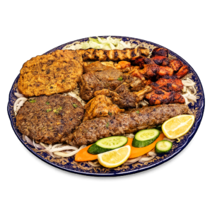 Jumbo Mixed Kebab Platter