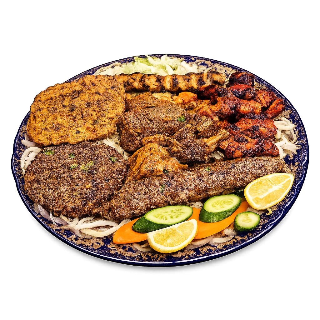 Jumbo Mixed Kebab Platter