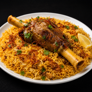 Lamb Shank (Rice Meal)