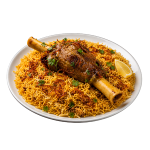 Lamb Shank (Rice Meal)
