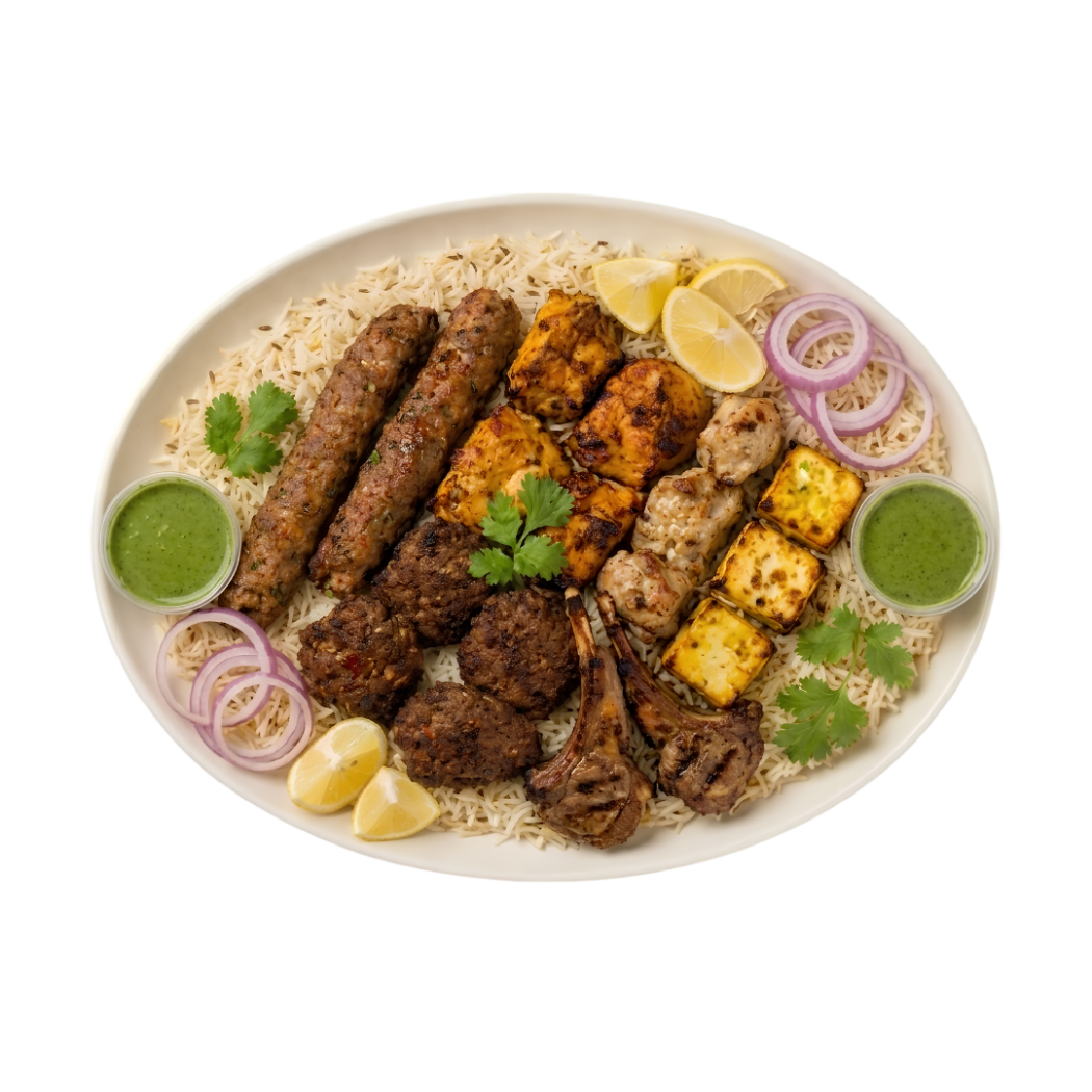 Mixed Kabab Platter (Jumbo)